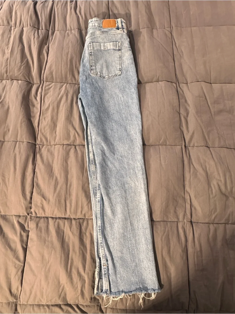 Zara Light Blue Flare Jeans